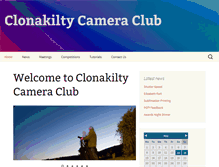 Tablet Screenshot of clonakiltycameraclub.net